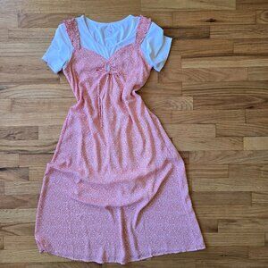 32 Degrees Be Cool Tie-Front Mini Dress Set – Size M
